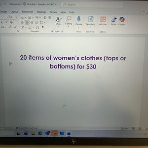 Women's Clothing Bundle - 20 Items